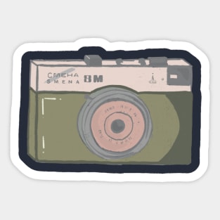 Analog Camera Smena 8M Sticker